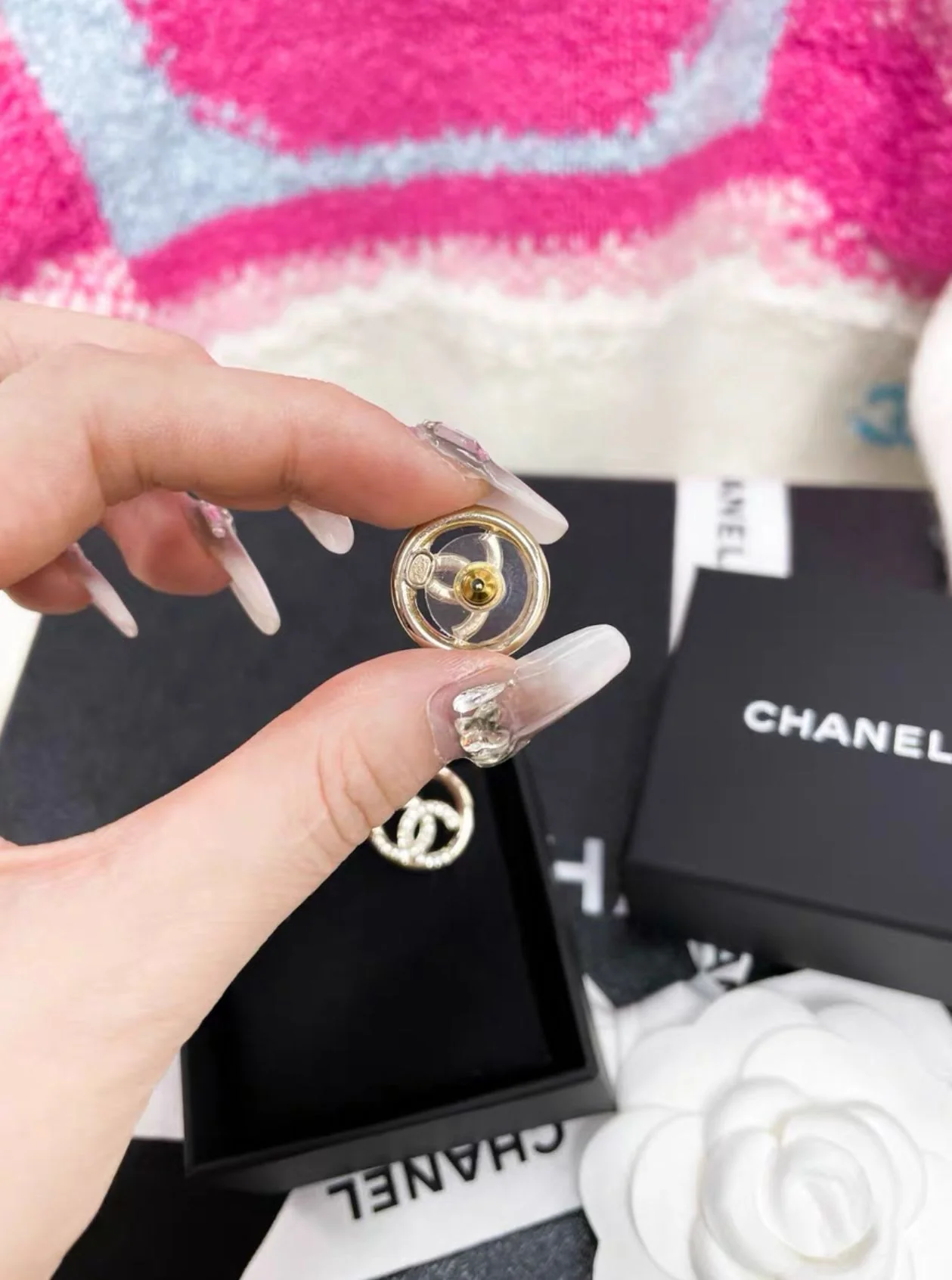 Chanel 22A Diamond Double C - Image 3