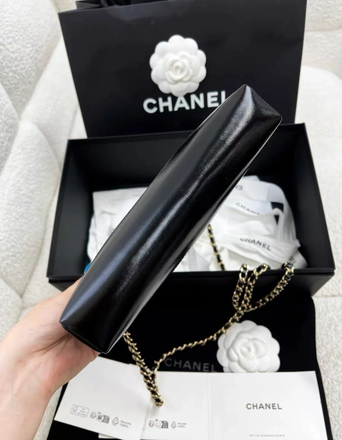 Chanel 31bag nano black - Image 4