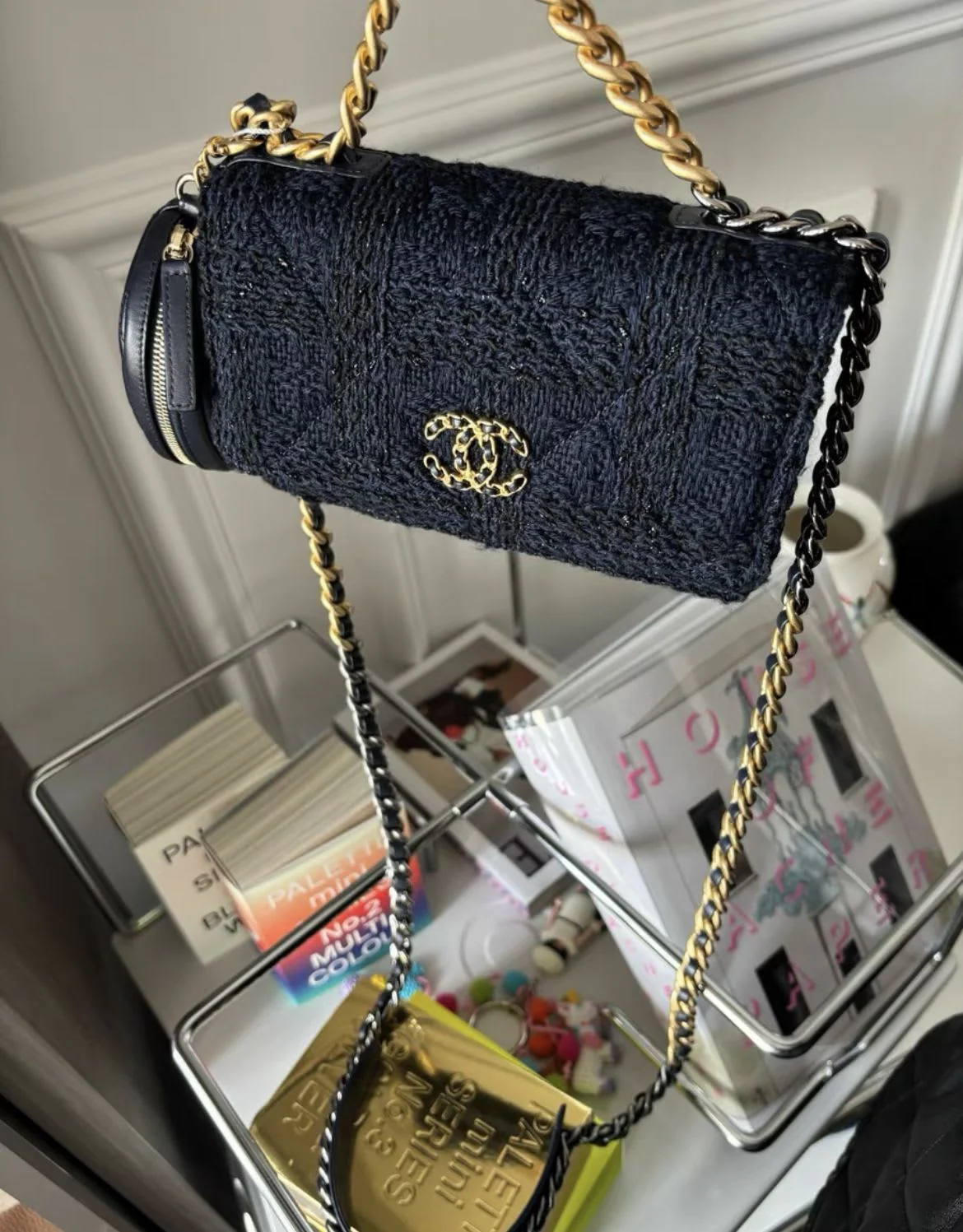 Rare Chanel 19bag 2 - Image 5