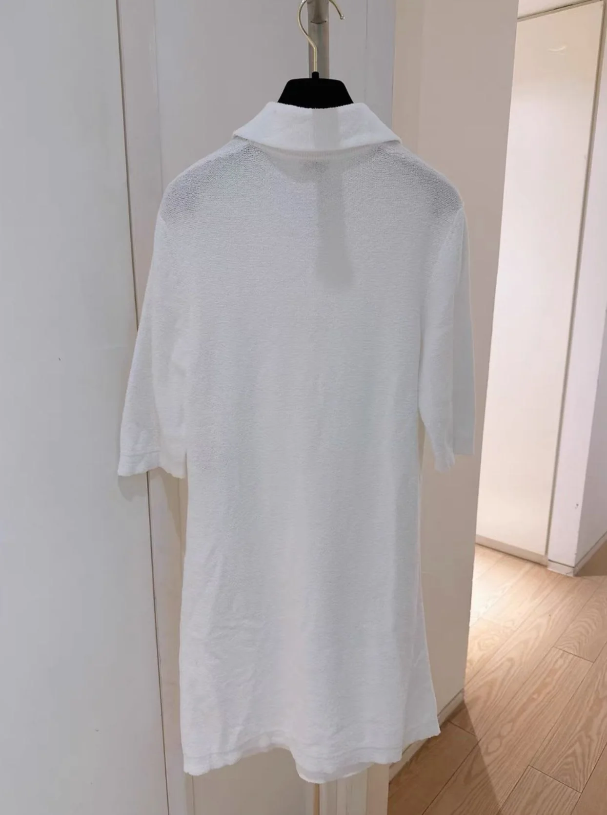 Chanel 23ss white pearl dress - Image 4