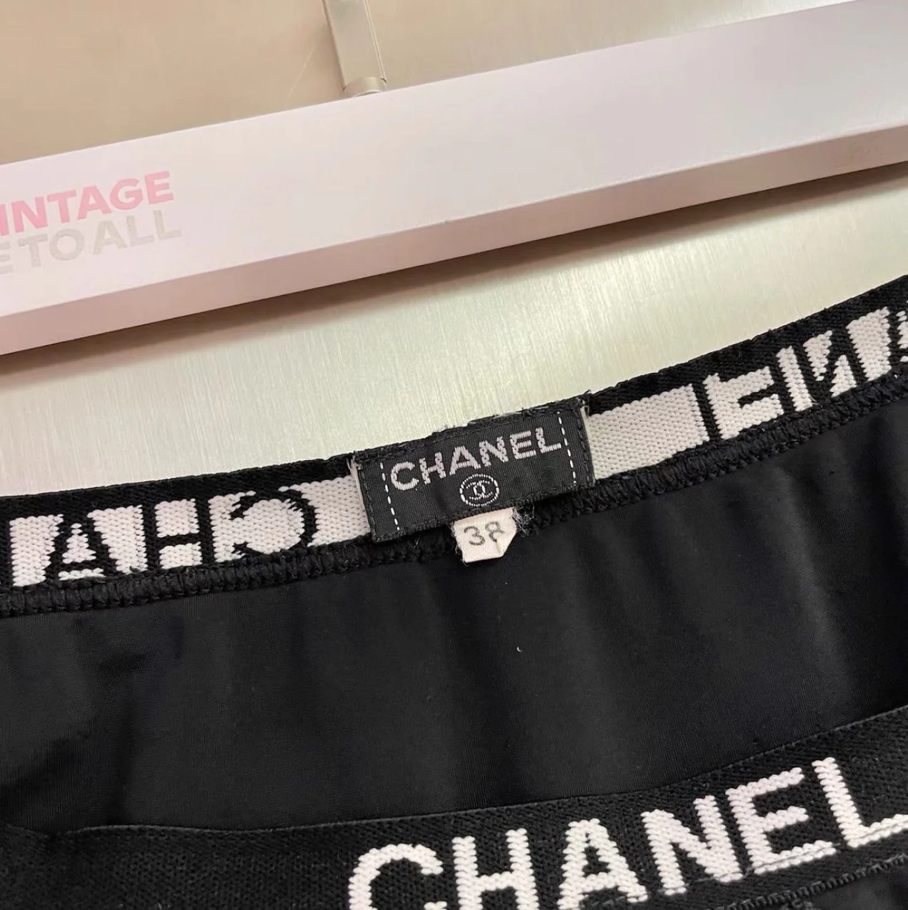 Vintage Chanel letter bikini - Image 3