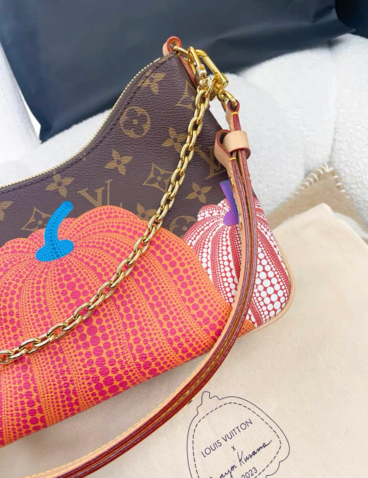Louis Vuitton Yayoi Kusama pumpkin shoulder bag - Image 2
