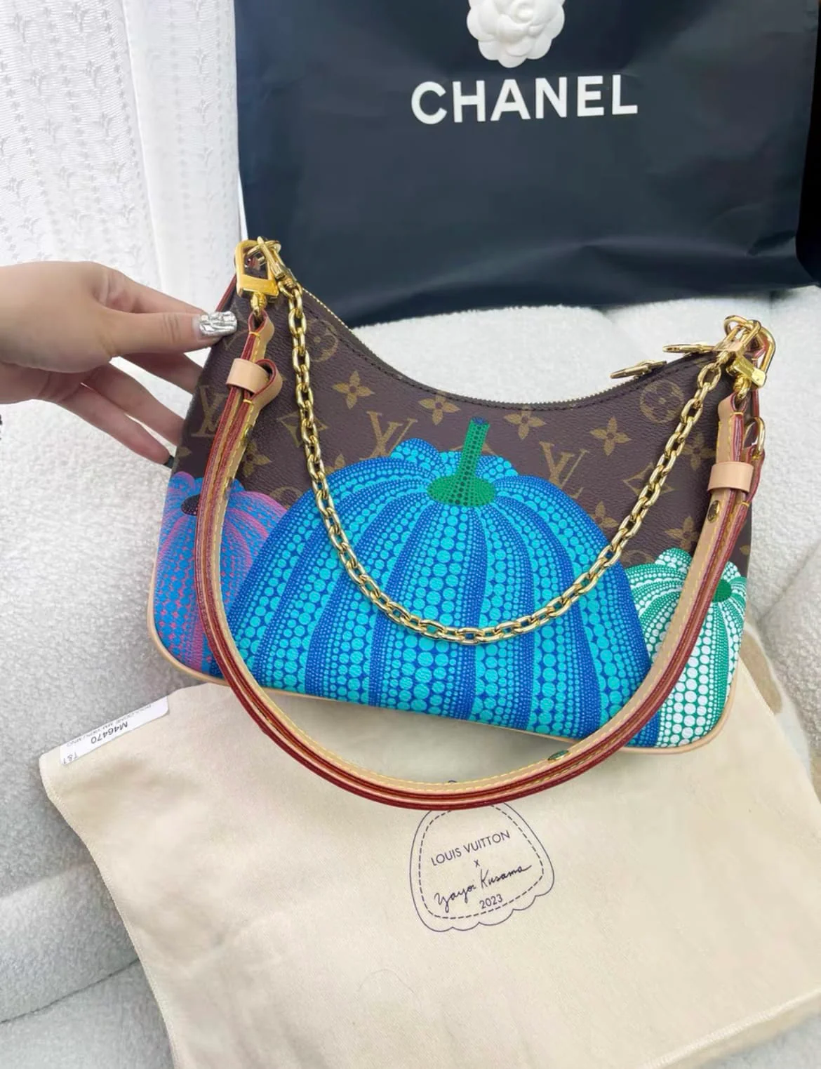 Louis Vuitton Yayoi Kusama pumpkin shoulder bag - Image 5