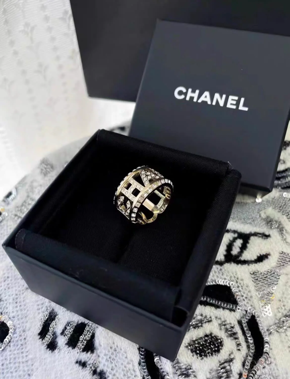 Chanel 24C ring, size 54, new with box - Image 3