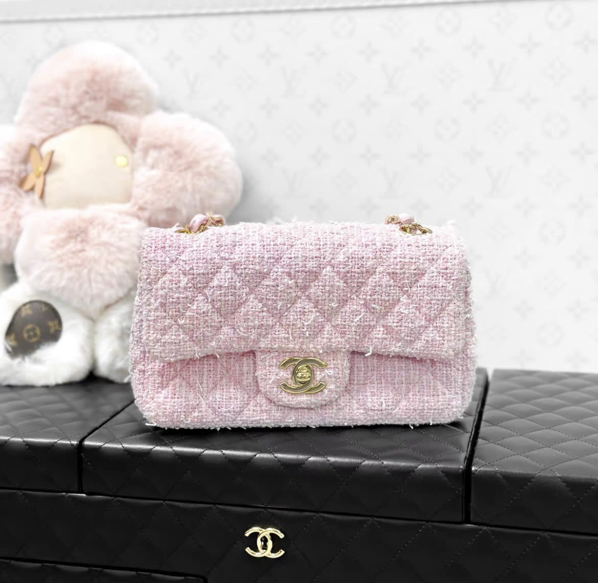 Chanel 21S pink flap - Image 4