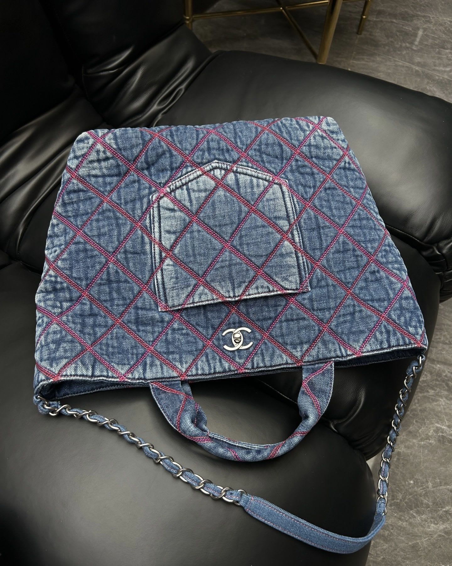 Chanel coco beach denim - Image 2