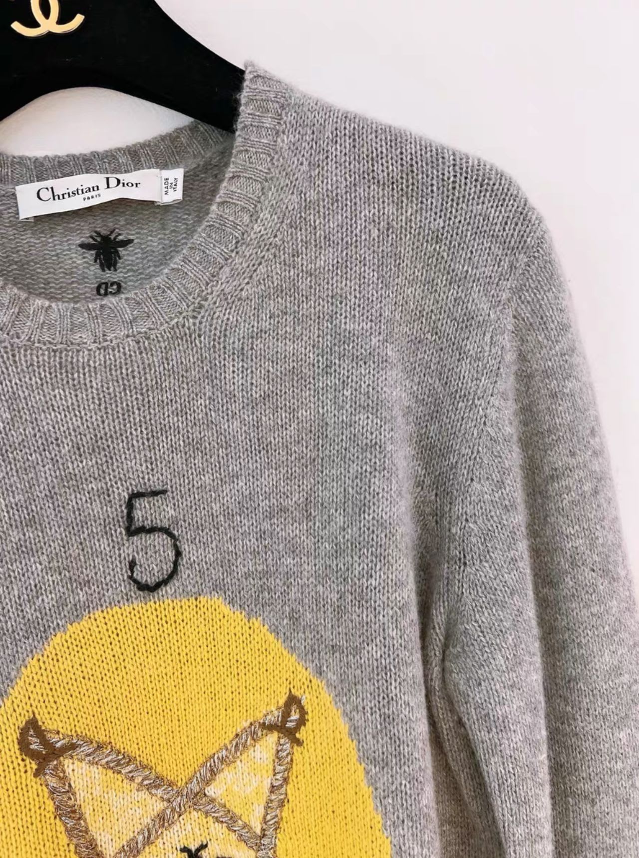 Dior pentagram cashmere sweater - Image 5