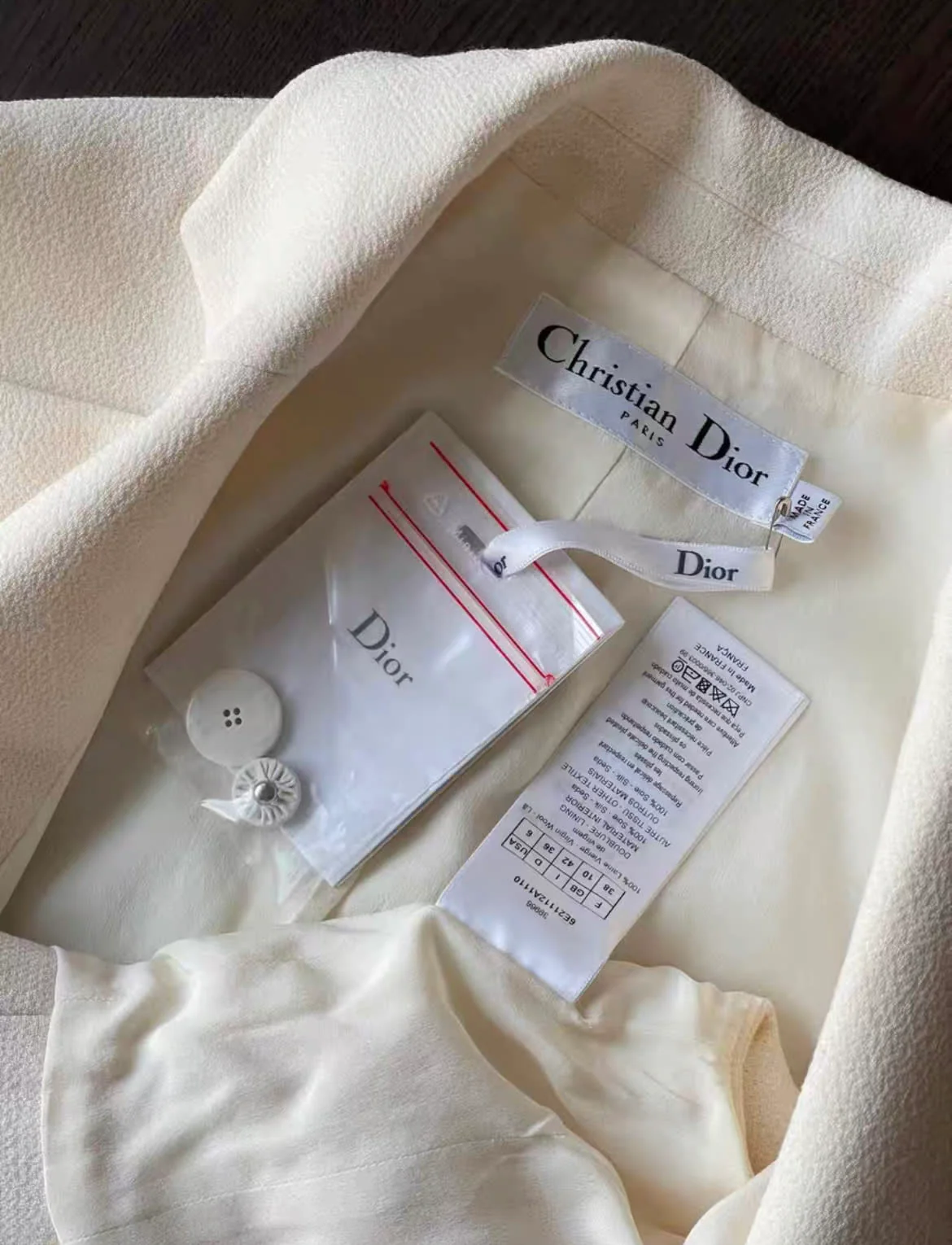 Dior classic vest dress fr38 with tag - Image 2