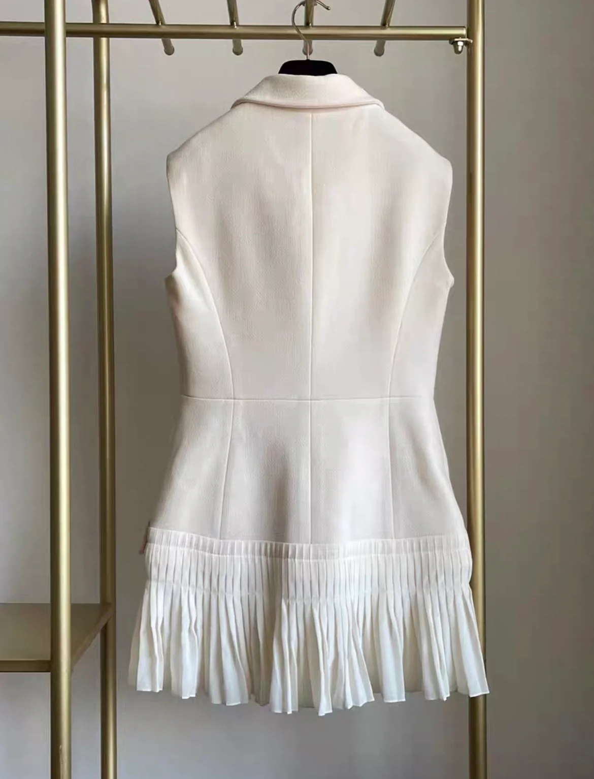 Dior classic vest dress fr38 with tag - Image 4