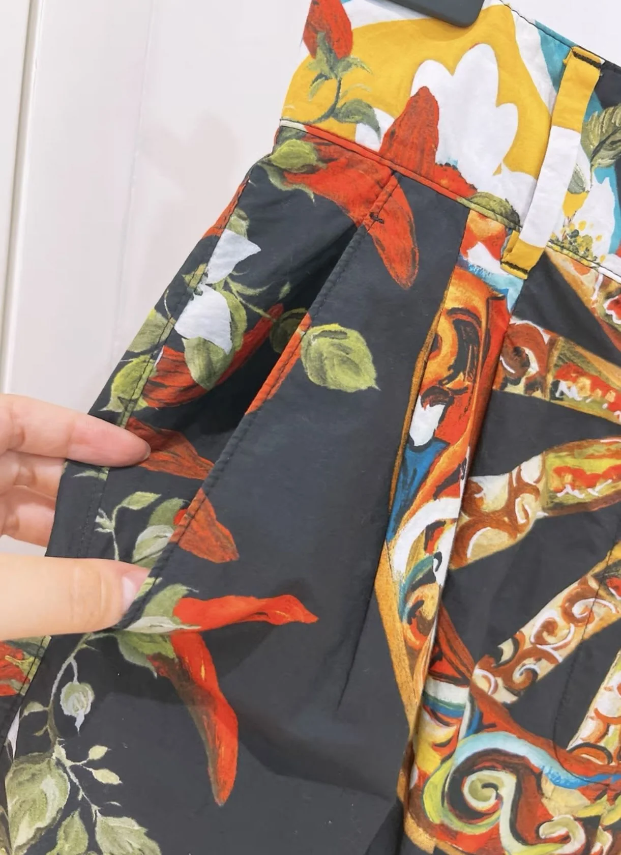 Dolce Gabbana High Waist Print Shorts - Image 2