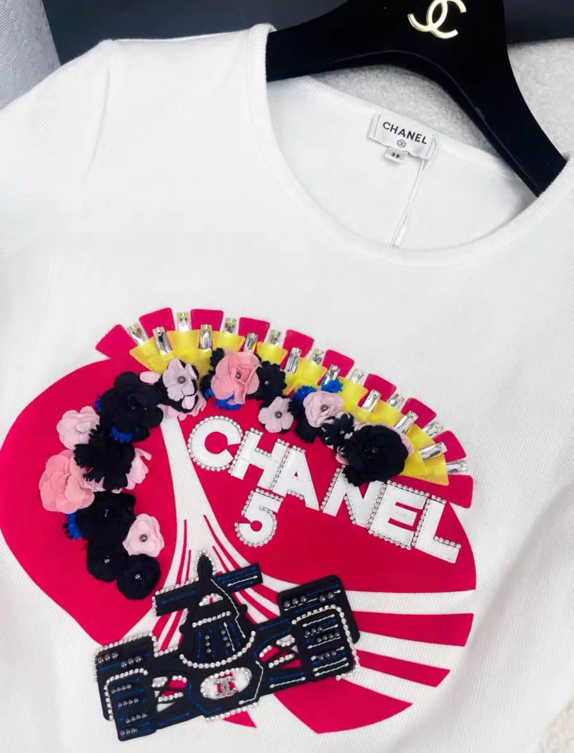 Chanel 23ss F1 t-shirt - Image 2