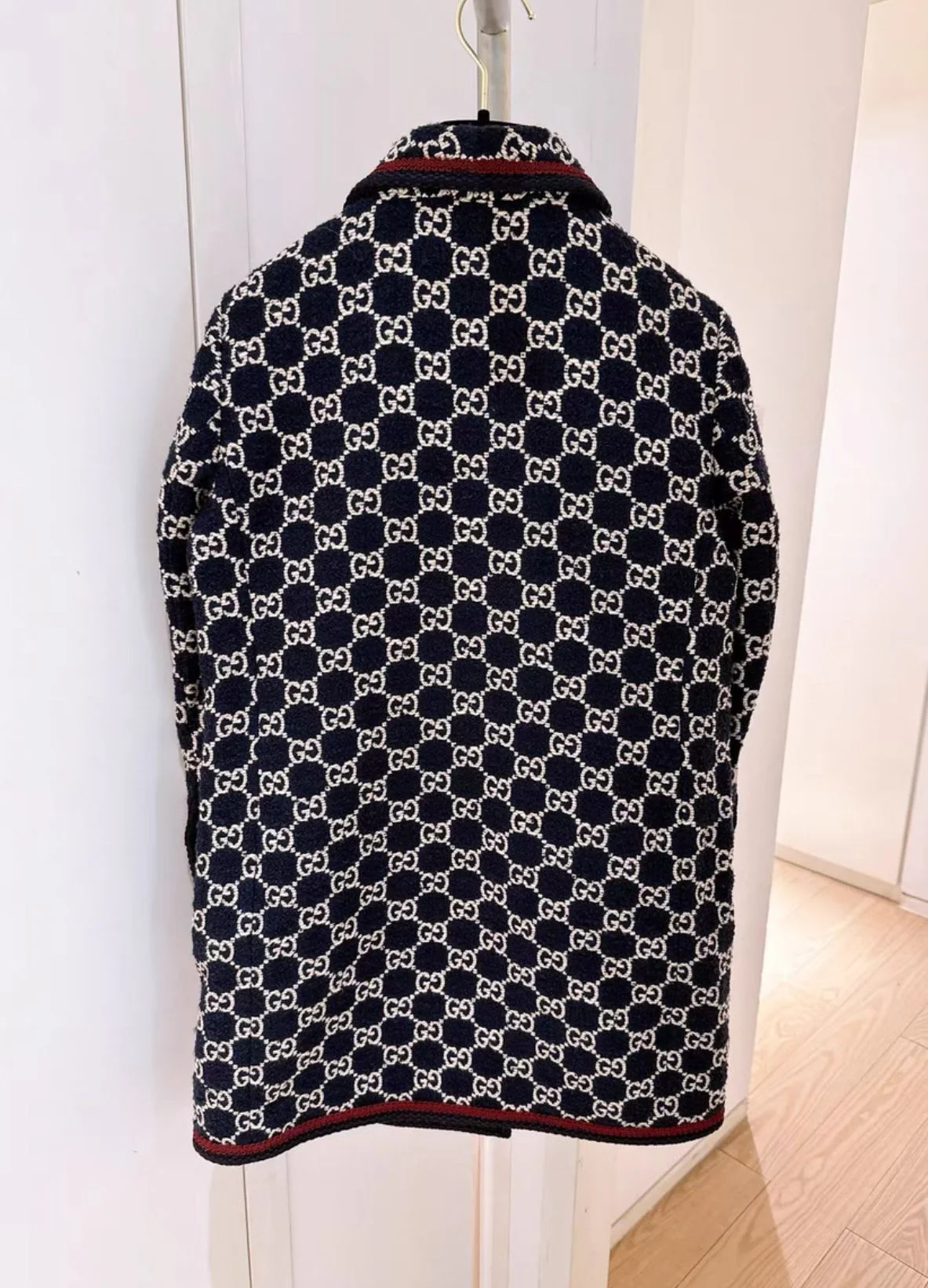 Gucci GG pattern tweed coat - Image 3