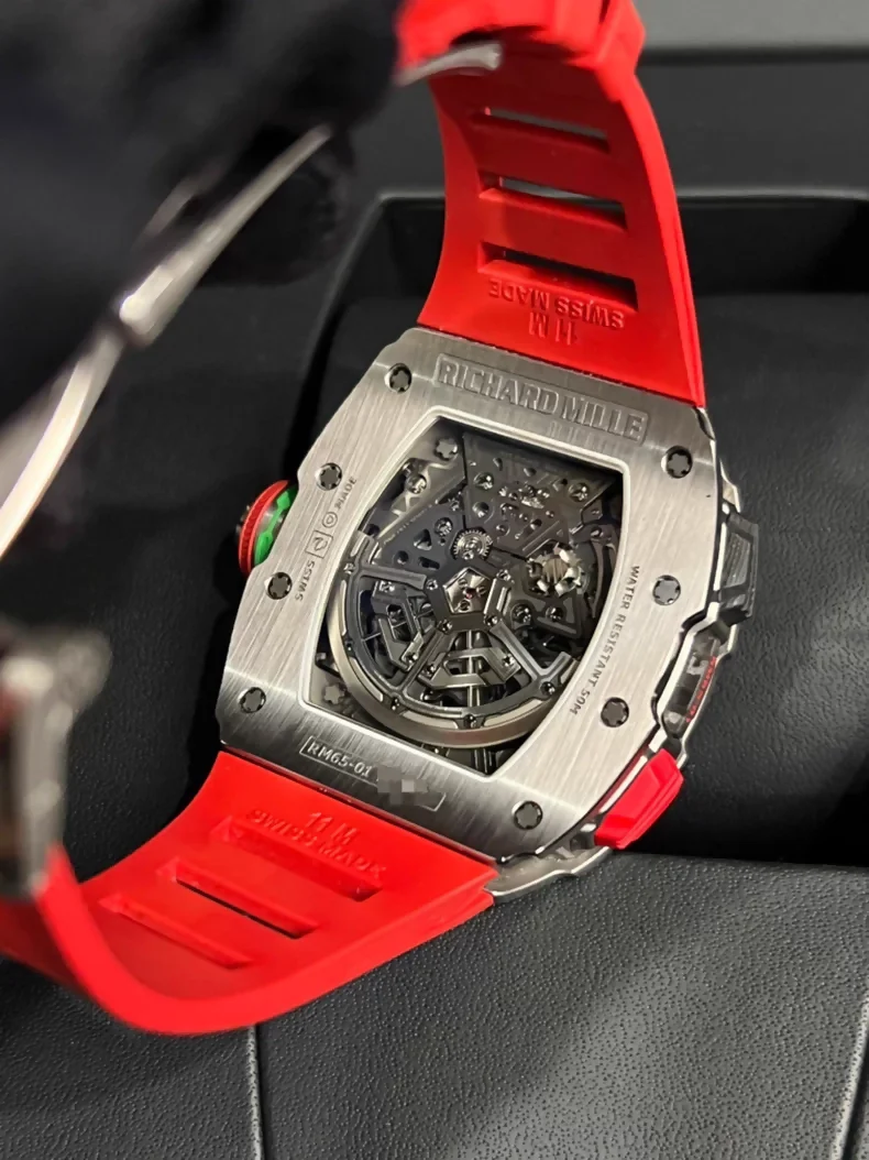 Richard Mille RM 65-01 Automatic Winding Split-Seconds Chronograph Black Carbon MON-01930 - Image 7