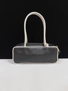 Miu Miu black and white shoulder bag medium size - Image 4