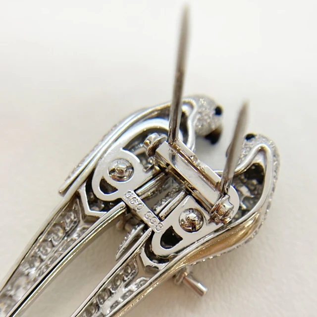 Cartier 1950S Lovebird Series Heart Needle - Image 4