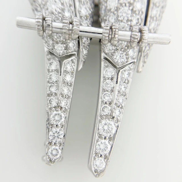 Cartier 1950S Lovebird Series Heart Needle - Image 8