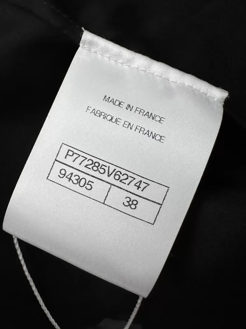 Chanel 24S Black silk dress - Image 6