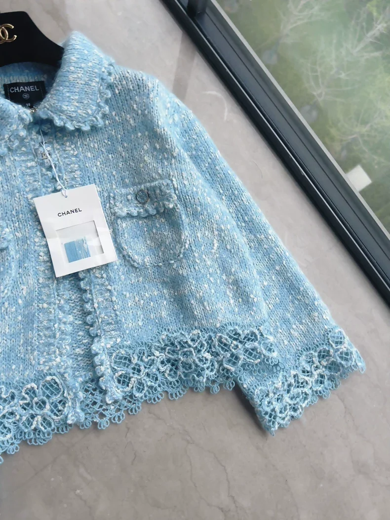 Chanel 25B blue jacket - Image 2