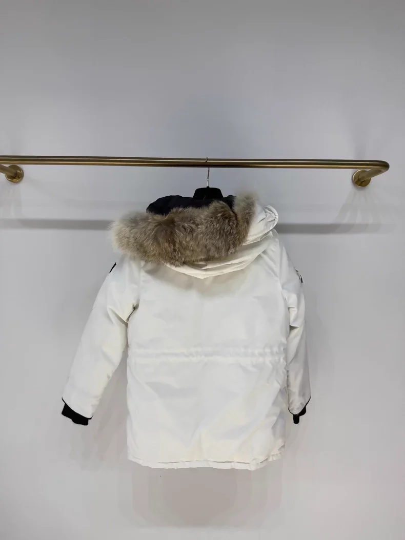 Canada Goose Dawn White Expedition Down Jacket - Image 3