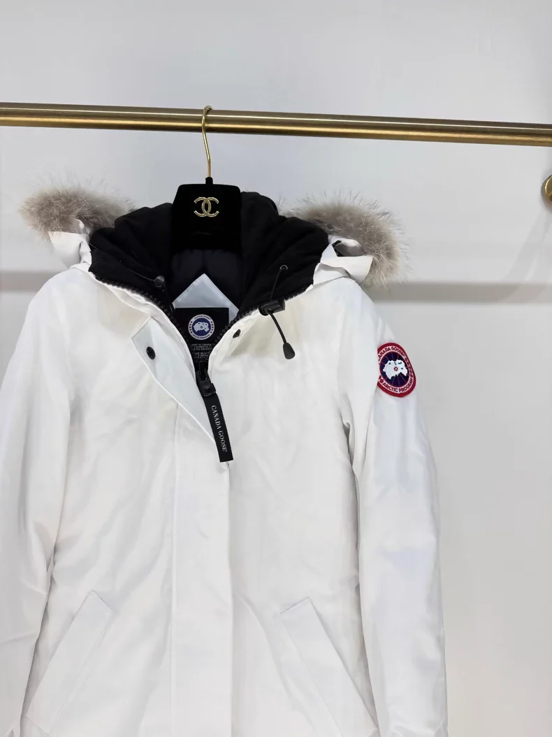 Canada Goose Slim Fit Hooded Parka Down Jacket - Image 2