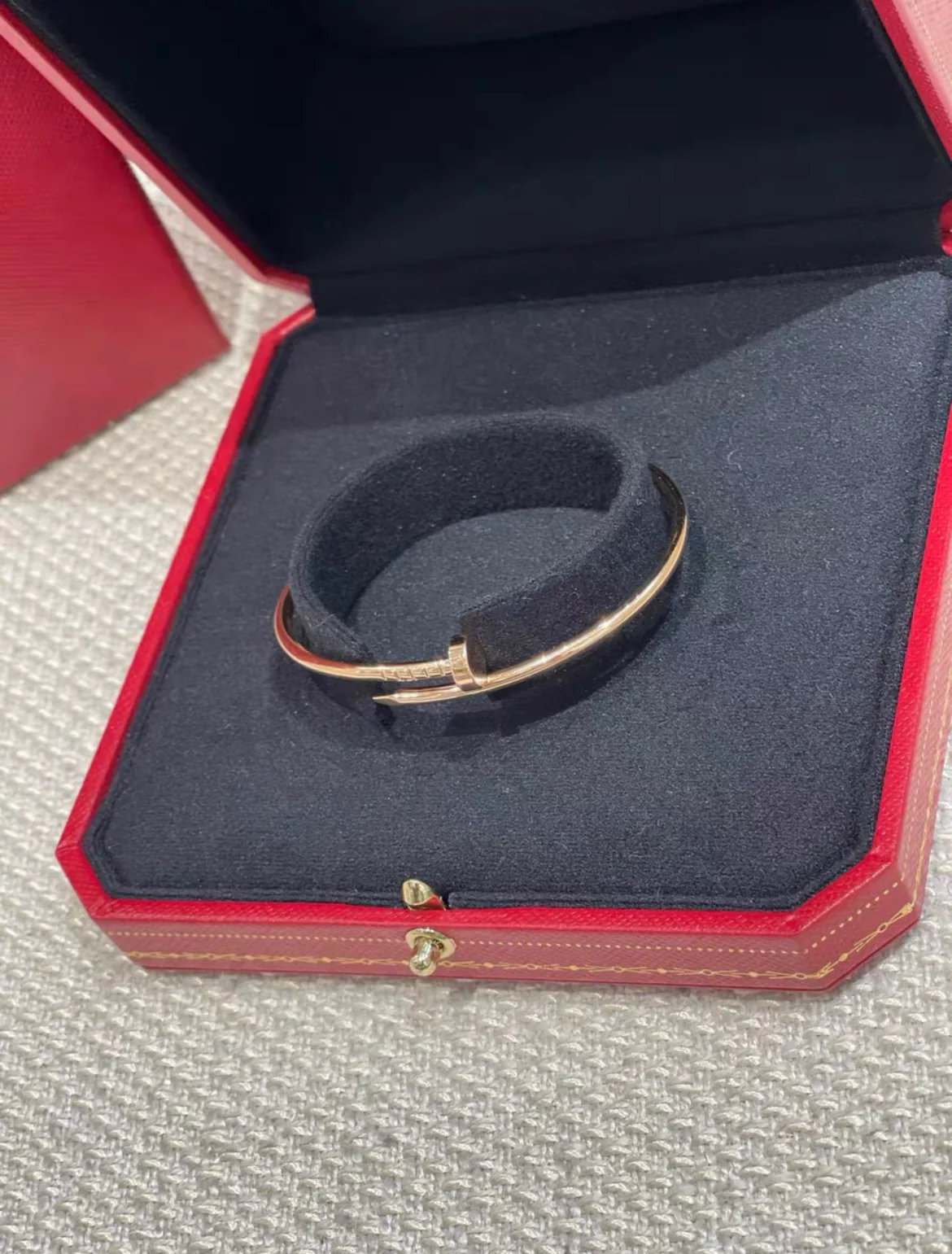 CARTIER Rose Gold Juste un Clou Bracelet size 16 - Image 3