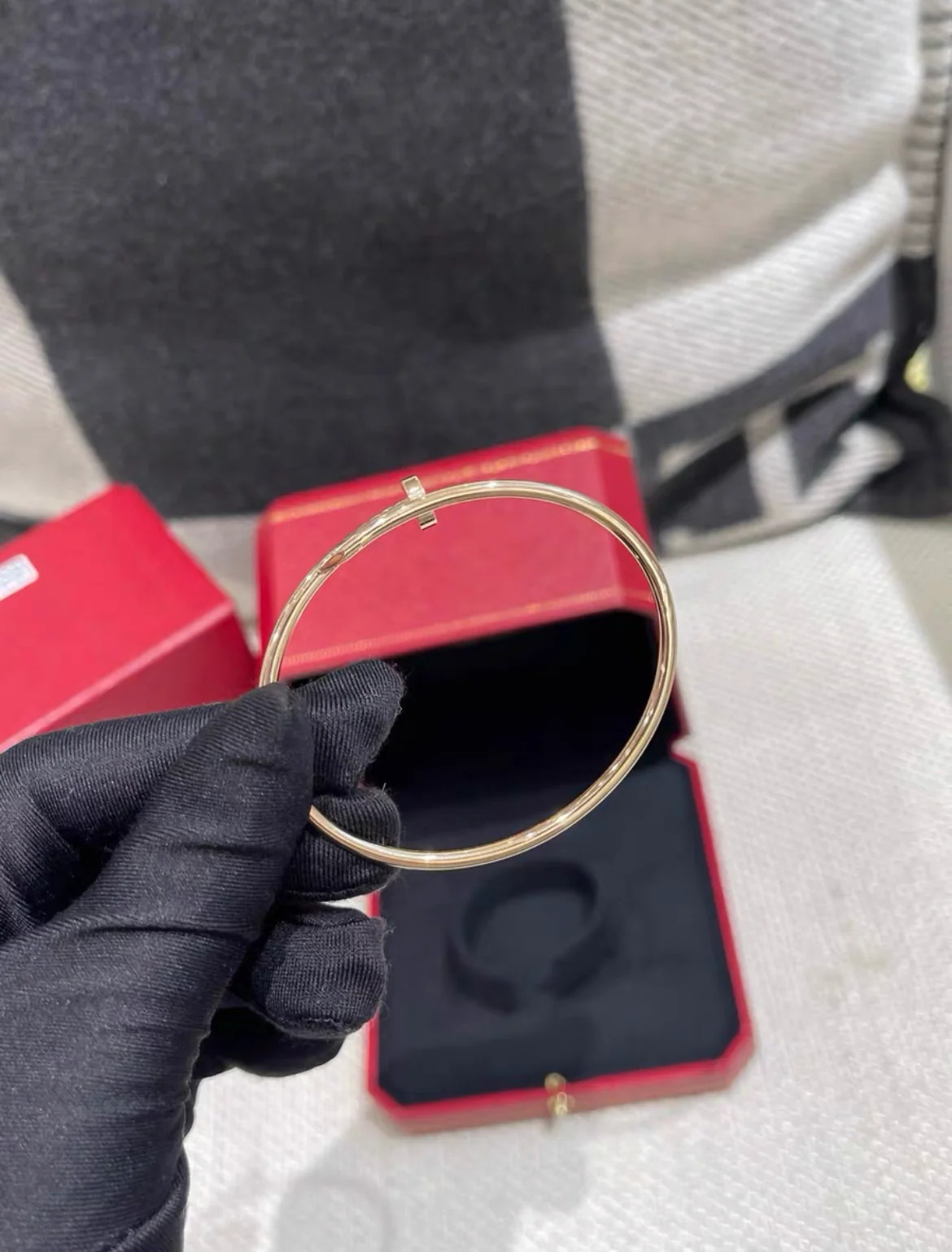 CARTIER Rose Gold Juste un Clou Bracelet size 16 - Image 5