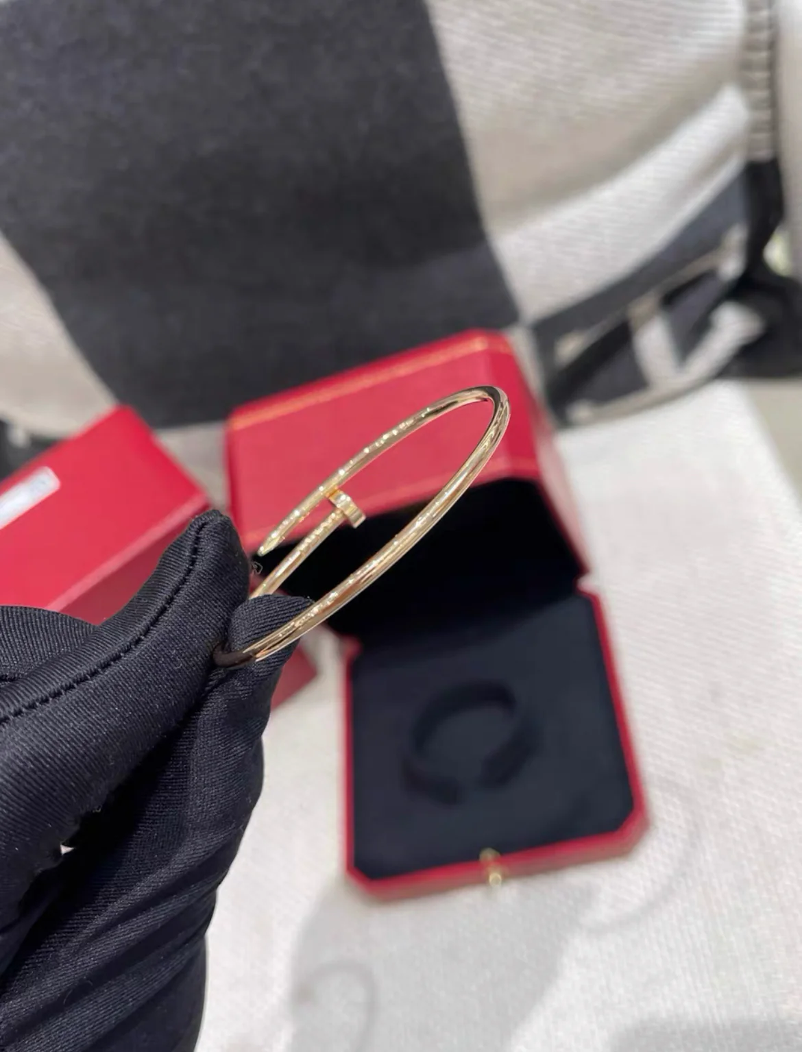 CARTIER Rose Gold Juste un Clou Bracelet size 16 - Image 6