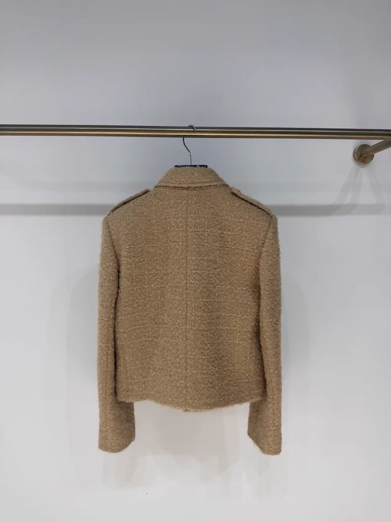 Celine chai seirling tweed Coat - Image 3