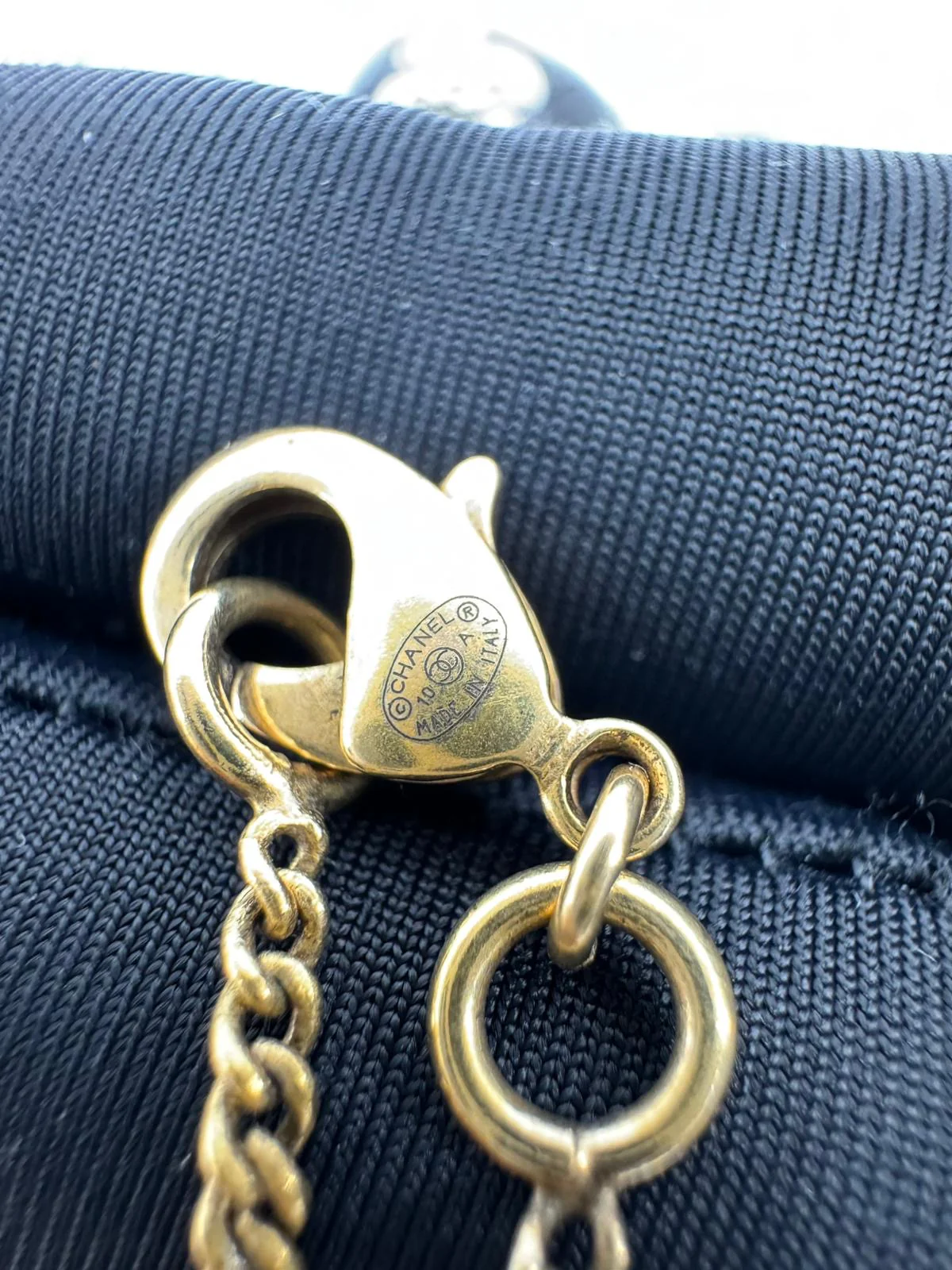 Chanel 10A Double C Acrylic Porcelain shanghai Doll Necklace - Image 13