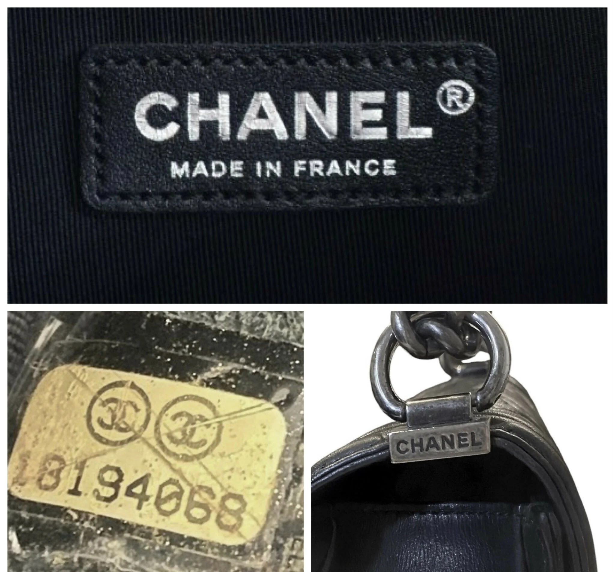Chanel 13A Paris Edinburgh Black Lambskin Old Medium Embossed Celtic Knot Boy Flap Bag - Image 10