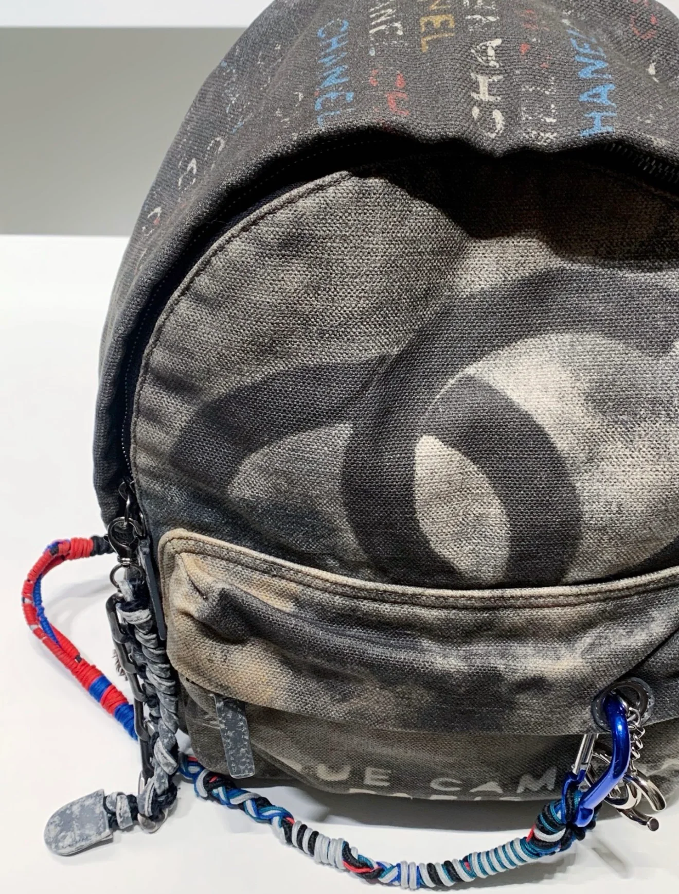 Chanel 14S Graffiti Backpack - Image 2