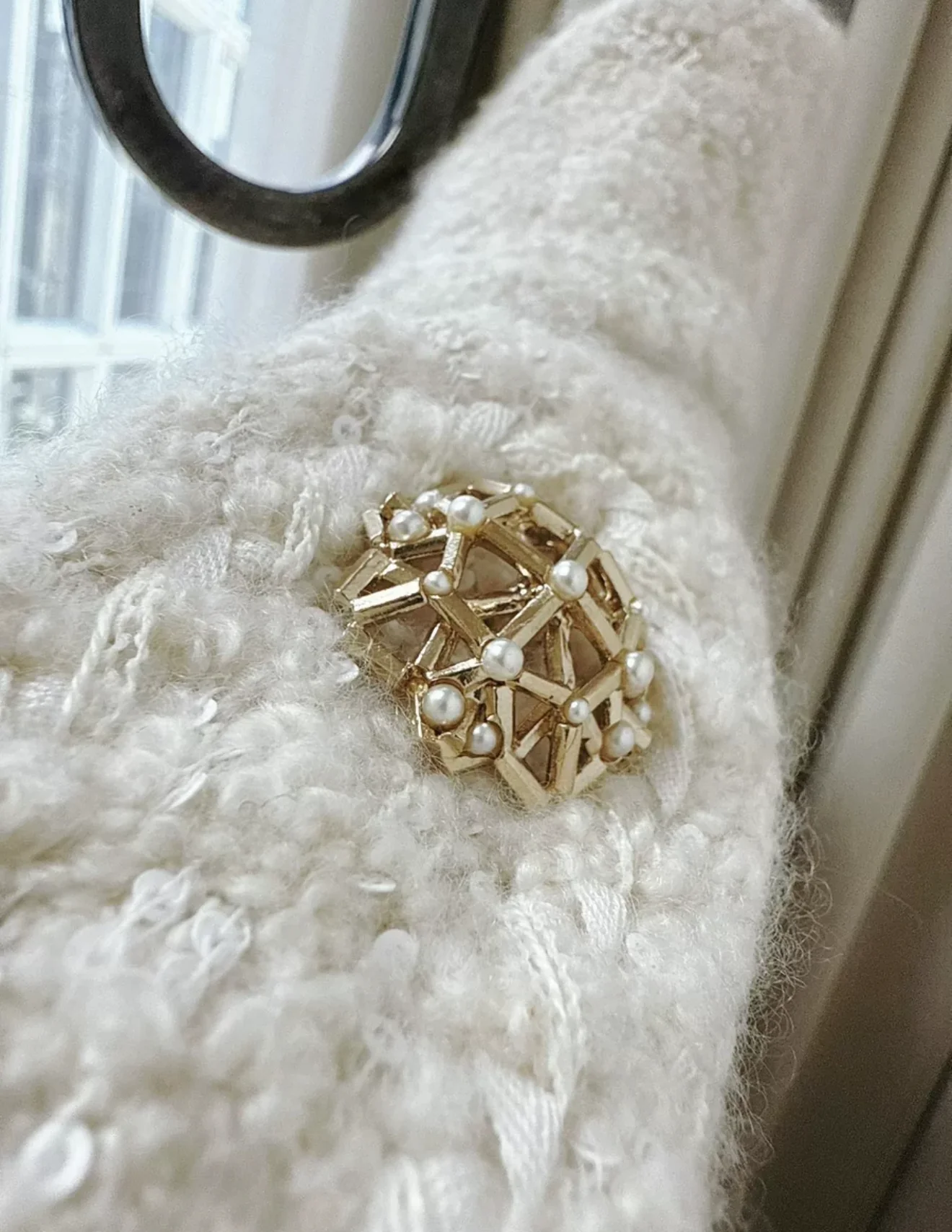 Chanel 15 AW Haute Couture ecru jacket - Image 3