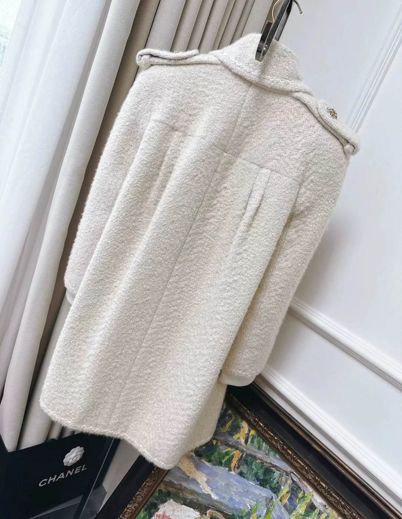 Chanel 15 AW Haute Couture ecru jacket - Image 5