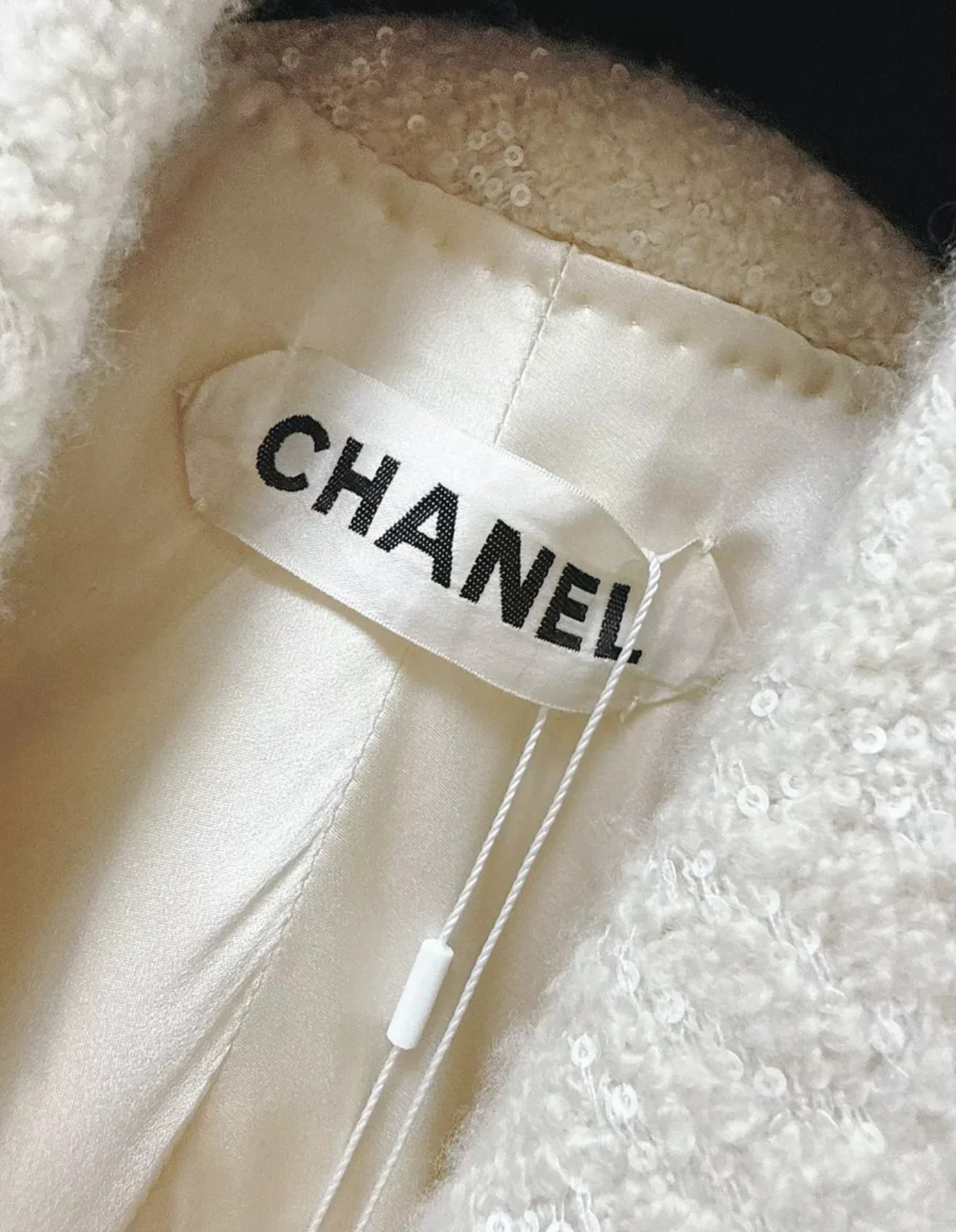 Chanel 15 AW Haute Couture ecru jacket - Image 6