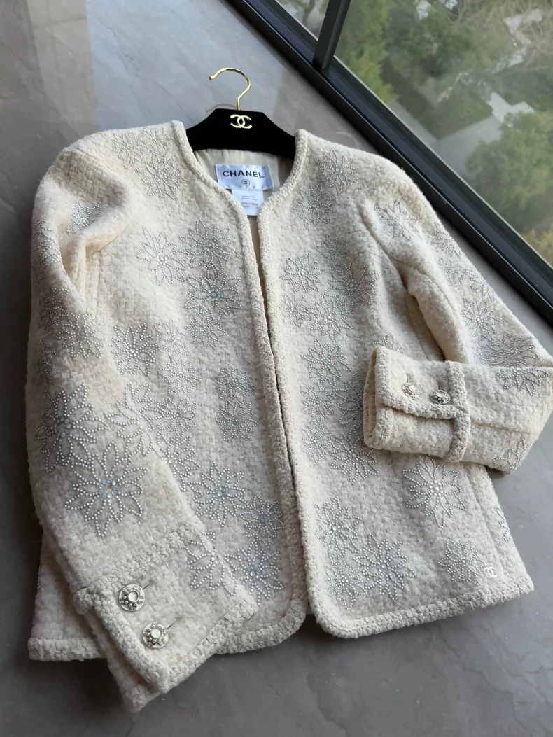Chanel 15A ecru jacket