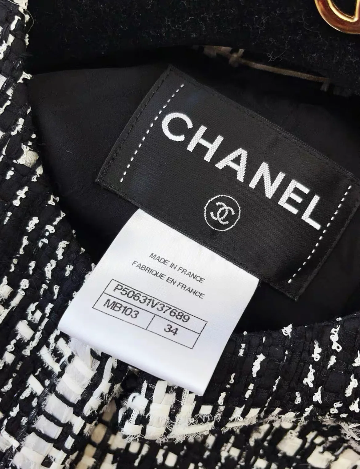 Chanel 15C Paris-Dubai Ribbon Tweed Jacket size 34 - Image 6