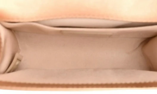 Chanel 15C Paris Dubai Rose Gold Metallic Calfskin Perforated Small Boy Flap Bag - Image 7