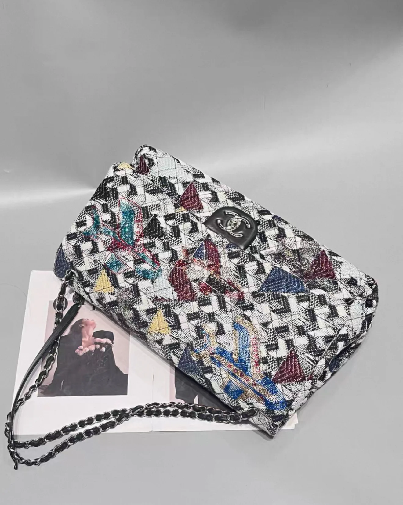 Chanel 16S airport collection Large Flap Bag