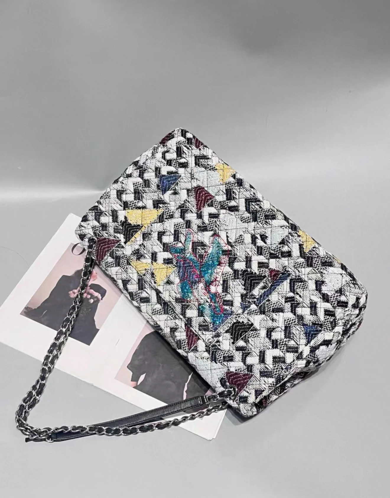Chanel 16S airport collection Large Flap Bag - Image 2