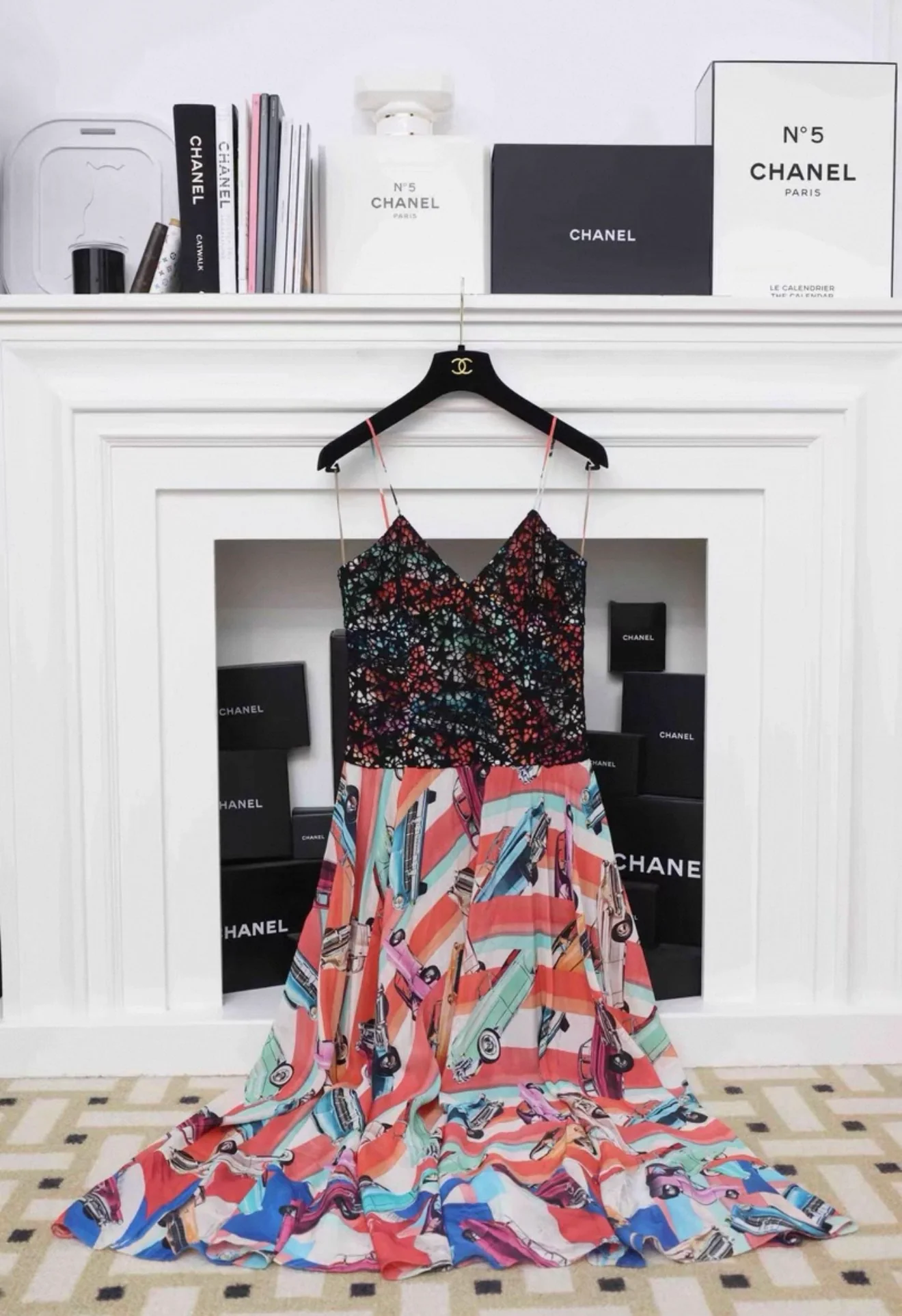 Chanel 17C multicolore dress