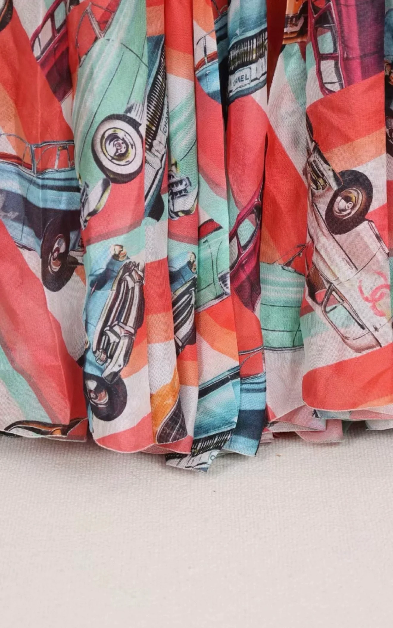 Chanel 17C Runway Multicolore Skirt - Image 6