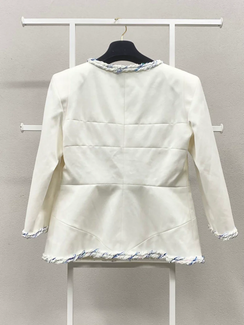 Chanel 18S White Jacket - Image 2