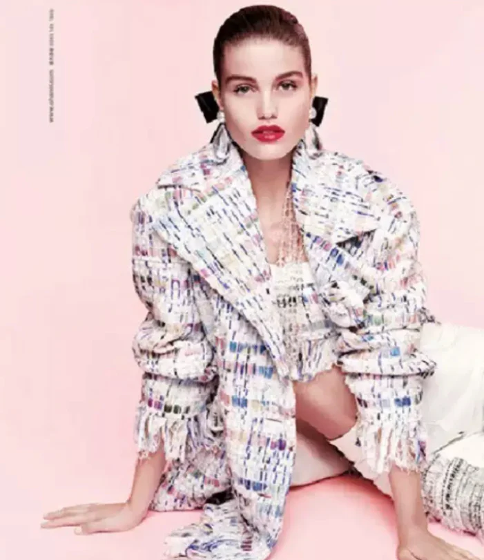 Chanel 18S Fantasy Tweed Caban jacket - Image 3