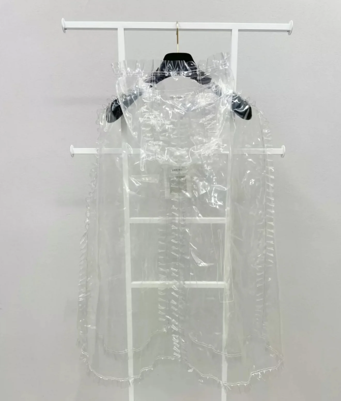 Chanel 18S Transparent Cape Polyurethane - Image 7