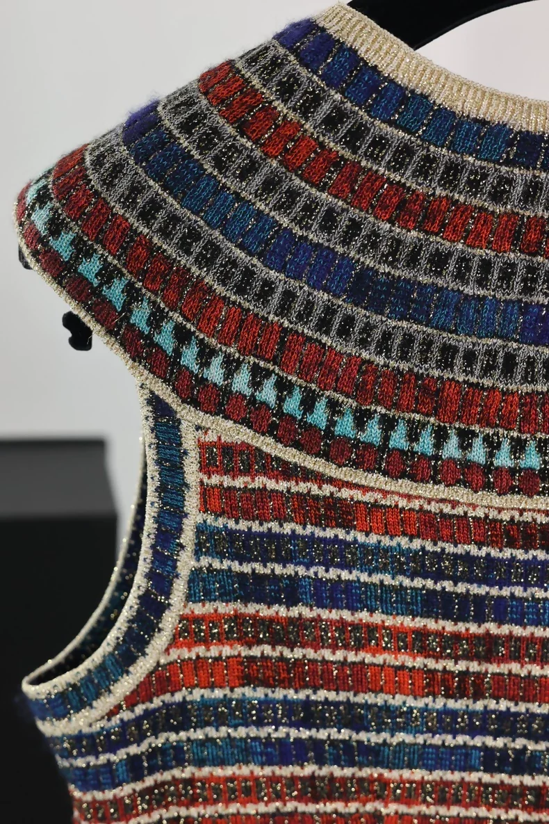 Chanel 19A colorful striped dress - Image 3