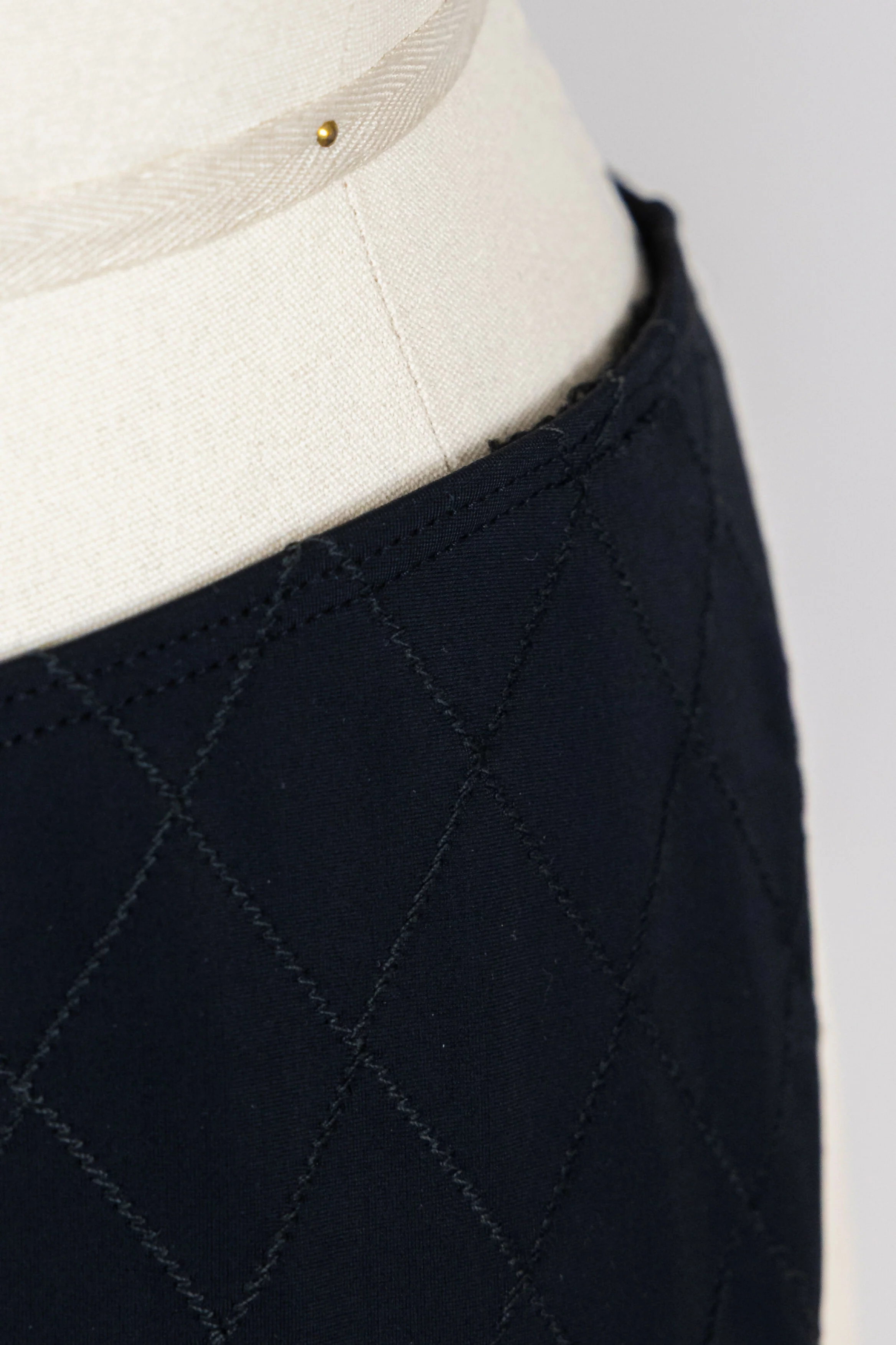 Chanel 1994 Cruise Vintage Black Logo Quilted Bikini - Image 7