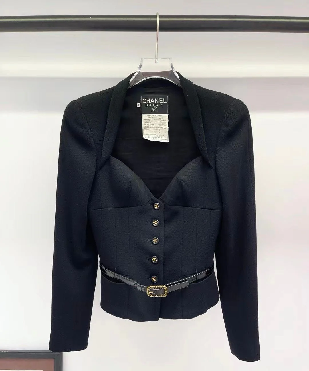 Chanel 1995 black jacket Barbie collection - Image 2