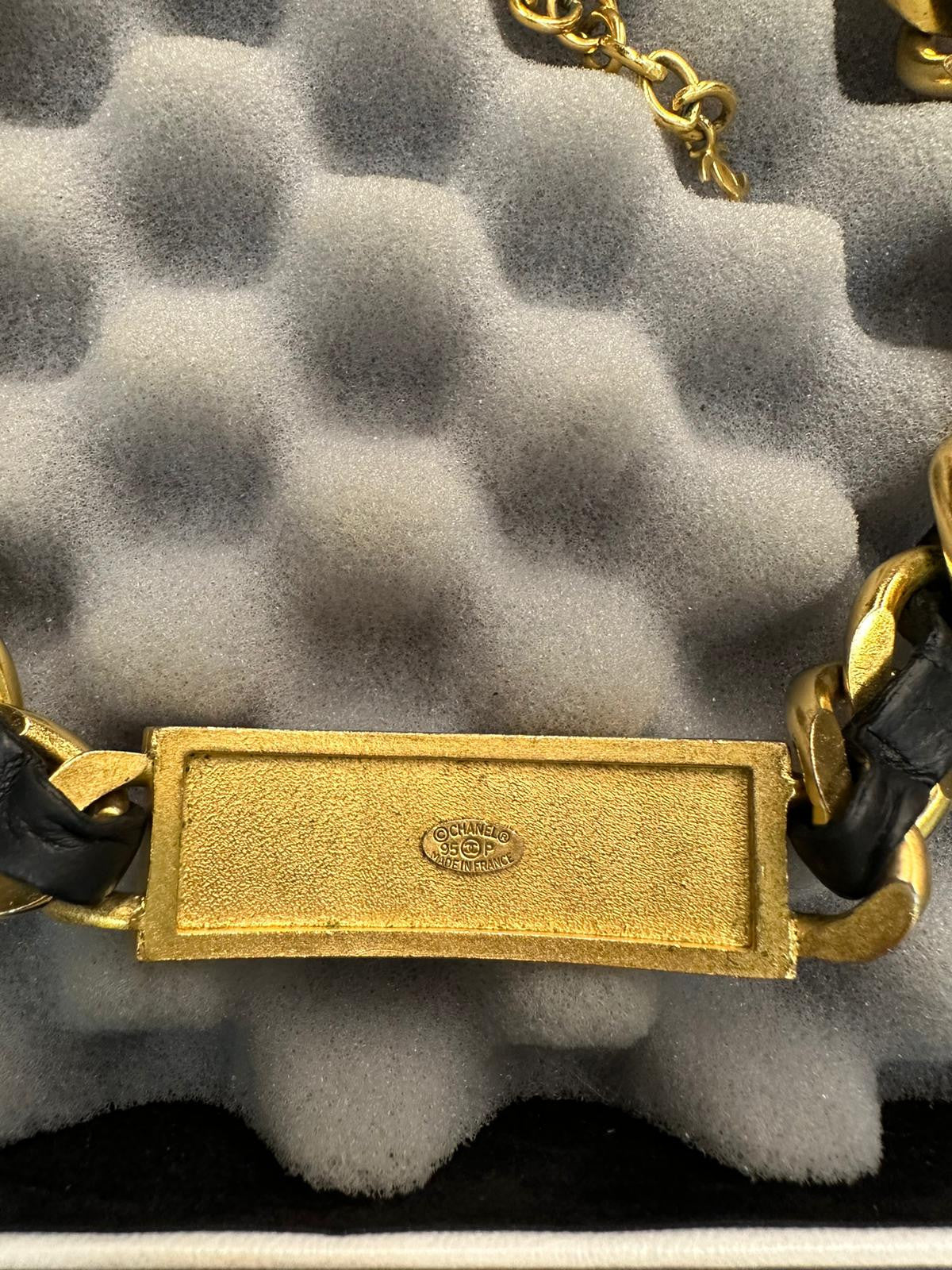 CHANEL 1995 rhinestone-embellished choker necklace - Image 5