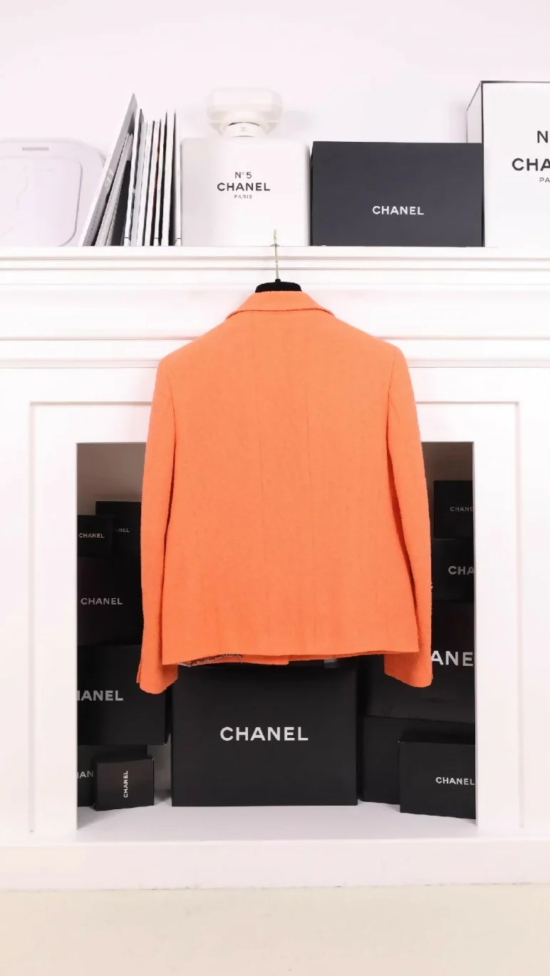 Chanel 1996 Orange Jacket - Image 2