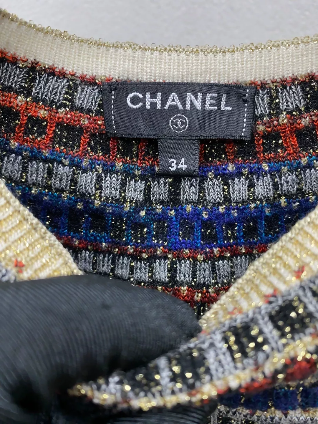 Chanel 19A knitted top - Image 3